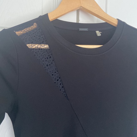 Form-Fitting Faux-Wrap Dress by Elie Tahari - Picture 5 of 12